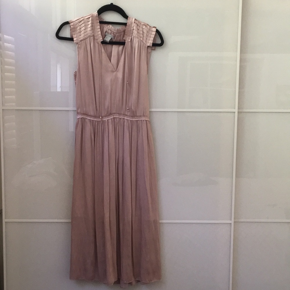 H&M dusty rose dress.